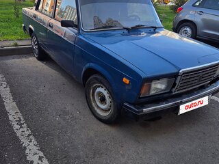 2008 Lada (ВАЗ) 2107, синий, 110000 рублей, вид 1