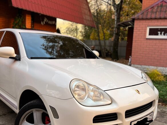 2004 Porsche Cayenne I (955), белый, 930000 рублей - вид 2