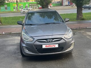 2014 Hyundai Solaris I Рестайлинг, чёрный, 440000 рублей, вид 1