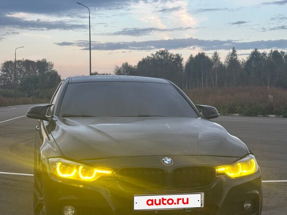 2018 BMW 3 серии 320i xDrive VI (F3x) Рестайлинг, чёрный, 2299000 рублей