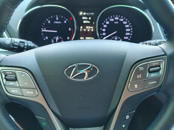 2016 Hyundai Santa Fe III Рестайлинг, белый, 2200000 рублей - вид 14