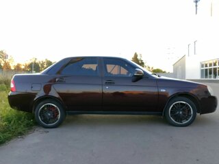 2010 Lada (ВАЗ) Priora I, пурпурный, 260000 рублей, вид 5