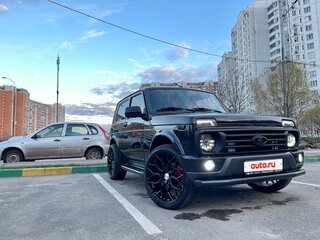 2020 Lada (ВАЗ) 2121 (4x4) Urban I Рестайлинг (2020), чёрный, 1300000 рублей, вид 3
