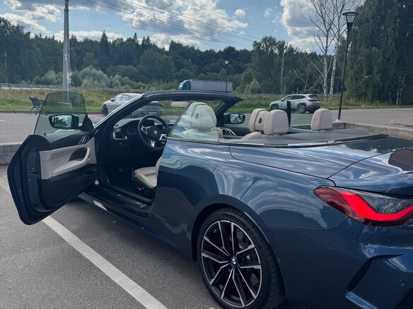 2021 BMW 4 серии M440i xDrive G22, G23, G26, синий, 7200000 рублей - вид 4