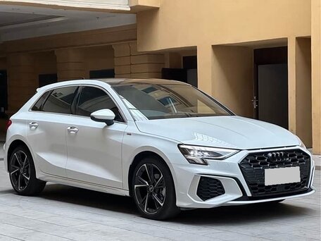 2023 Audi A3 Sportback 35 TFSI IV (8Y), белый, 2270000 рублей, вид 5