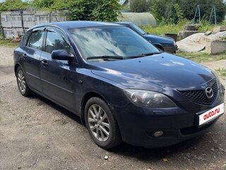 2008 Mazda 3 I (BK) Рестайлинг, синий, 550000 рублей, вид 3
