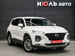 2018 Hyundai Santa Fe IV, белый, 2640000 рублей, вид 3