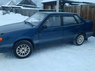 2002 Lada (ВАЗ) 2115, синий, 120000 рублей, вид 3