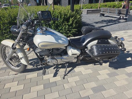 2006 Yamaha XVS250, бежевый, 320000 рублей, вид 3