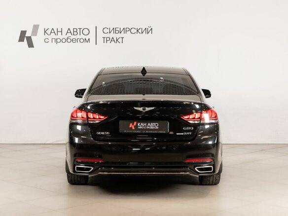 2018 Genesis G80 I, чёрный, 2150000 рублей - вид 3