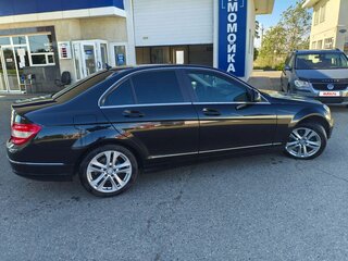 2007 Mercedes-Benz C-Класс 180 Kompressor III (W204), чёрный, 900000 рублей, вид 2