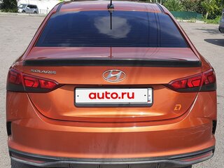 2022 Hyundai Solaris II Рестайлинг, оранжевый, 1599000 рублей, вид 2
