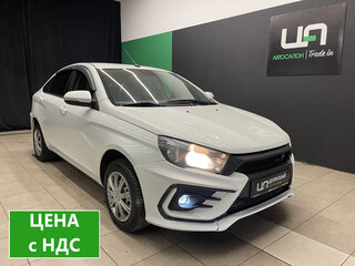 2018 Lada (ВАЗ) Vesta I, белый, 650000 рублей, вид 1