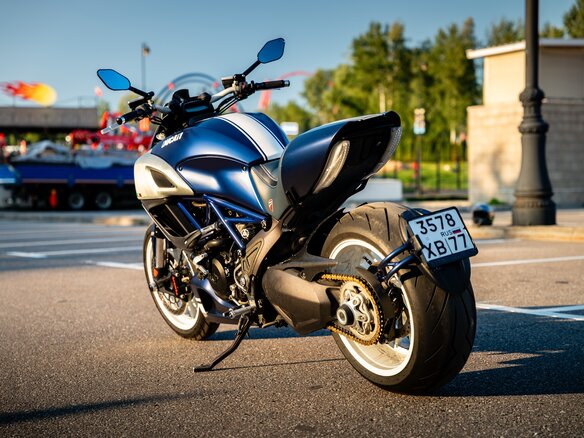 2013 Ducati Diavel, синий, 999000 рублей - вид 7