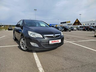 2012 Opel Astra J Рестайлинг, чёрный, 650350 рублей, вид 1