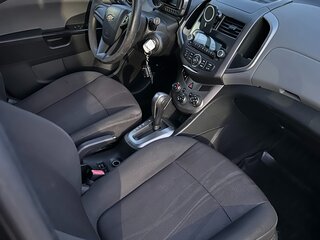 2012 Chevrolet Aveo II, чёрный, 630000 рублей, вид 4
