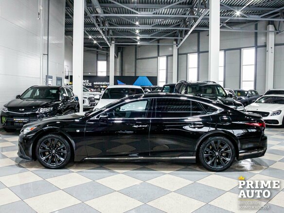 2021 Lexus LS 500 V Рестайлинг, чёрный, 9159000 рублей - вид 7