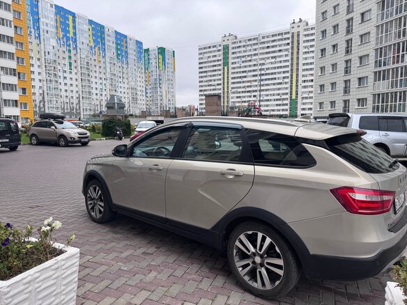 2020 Lada (ВАЗ) Vesta SW Cross I, серый, 1250000 рублей - вид 7