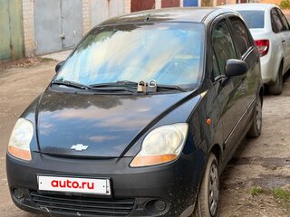 2007 Chevrolet Spark II, чёрный, 189990 рублей, вид 3