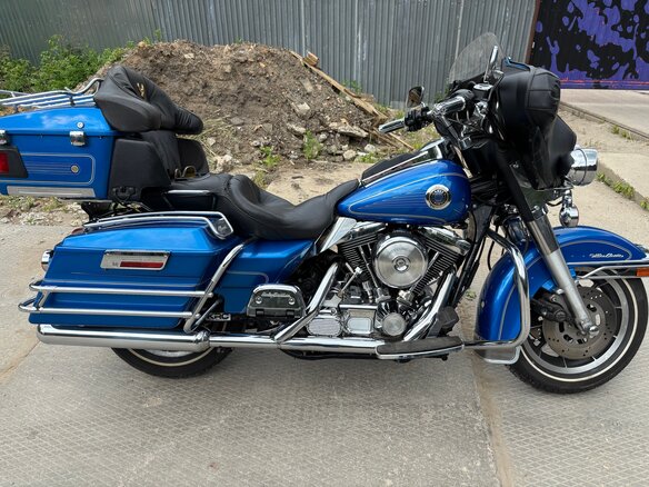 1997 Harley-Davidson Electra Glide, синий