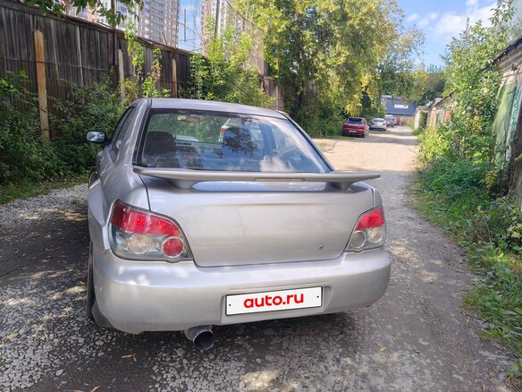 2004 Subaru Impreza II Рестайлинг 1, серебристый - вид 4