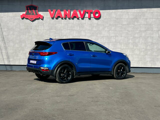 2021 Kia Sportage IV Рестайлинг, синий, 2699000 рублей, вид 5