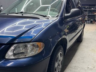 2002 Dodge Caravan 4-speed IV, синий, 470000 рублей, вид 2