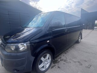 2011 Volkswagen Caravelle T5 Рестайлинг, чёрный, 1625000 рублей, вид 5