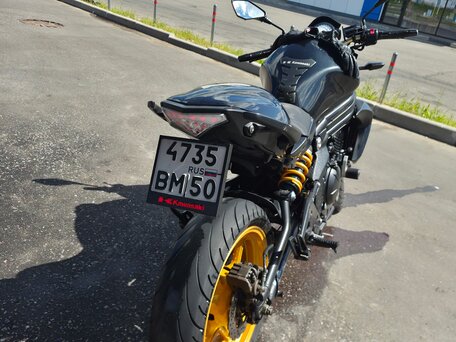 2013 Kawasaki ER-6N, чёрный, 350000 рублей, вид 3