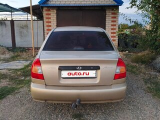 2005 Hyundai Accent ТагАЗ II, бежевый, 360000 рублей, вид 4