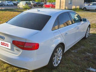 2013 Audi A4 IV (B8) Рестайлинг, белый, 1600000 рублей, вид 4