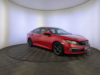 2021 Honda Civic X Рестайлинг, красный, 2100000 рублей, вид 3