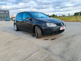 2004 Volkswagen Golf V, чёрный, 320000 рублей, вид 3
