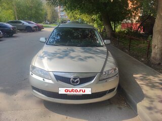 2007 Mazda 6 I (GG) Рестайлинг, серебристый, 240000 рублей, вид 1