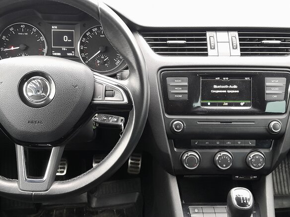 2015 Skoda Octavia III (A7), белый - вид 8