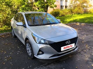 2020 Hyundai Solaris II Рестайлинг, серый, 1000000 рублей, вид 2