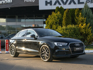 2018 Audi A3 III (8V) Рестайлинг, чёрный, 1733000 рублей, вид 2