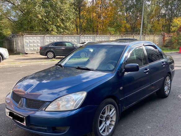 2005 Mitsubishi Lancer IX, синий, 300000 рублей - вид 2