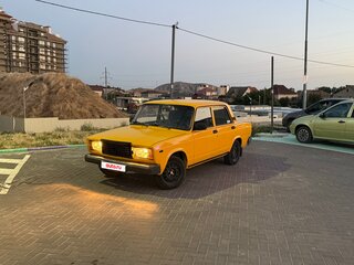 1988 Lada (ВАЗ) 2107, жёлтый, 130000 рублей, вид 1