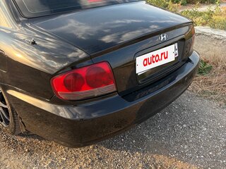 2007 Hyundai Sonata ТагАЗ IV (EF) Рестайлинг, чёрный, 250000 рублей, вид 4
