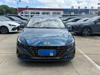 2021 Hyundai Elantra VII (CN7), синий, 1128208 рублей, вид 3