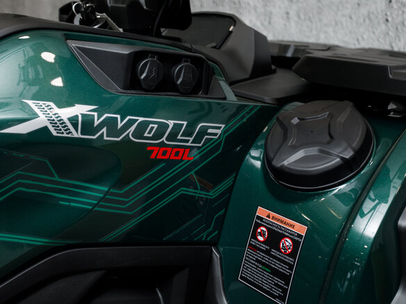 2026 Loncin XWolf 700, зелёный, 898000 рублей - вид 13