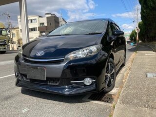 2017 Toyota Wish II Рестайлинг, чёрный, 1130000 рублей, вид 2