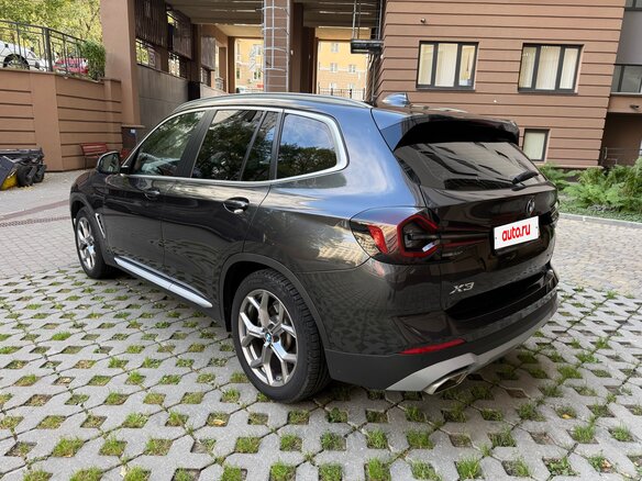 2021 BMW X3 20i xDrive III (G01) Рестайлинг, серый, 5200000 рублей - вид 7