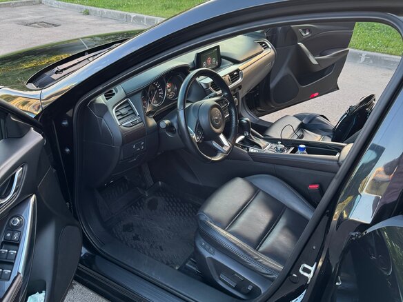 2018 Mazda 6 III (GJ) Рестайлинг, чёрный, 2250000 рублей - вид 4