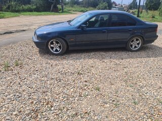 1997 BMW 5 серии 520i IV (E39), синий, 450000 рублей, вид 4