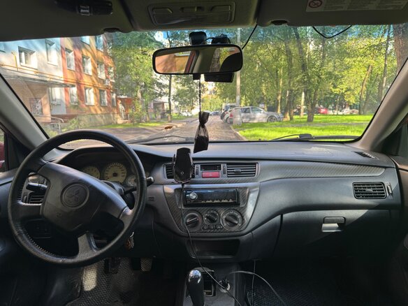 2005 Mitsubishi Lancer IX Рестайлинг, красный, 365000 рублей - вид 10