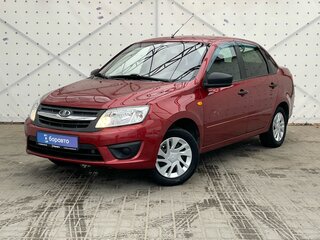 2018 Lada (ВАЗ) Granta I, красный, 585000 рублей, вид 1