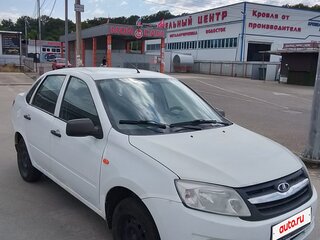 2014 Lada (ВАЗ) Granta I, белый, 370000 рублей, вид 4
