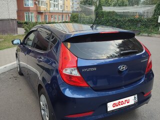 2015 Hyundai Solaris I Рестайлинг, синий, 979000 рублей, вид 5